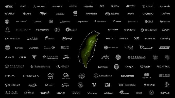 《NVIDIA》台灣是無名的英雄。謝謝你，台灣。